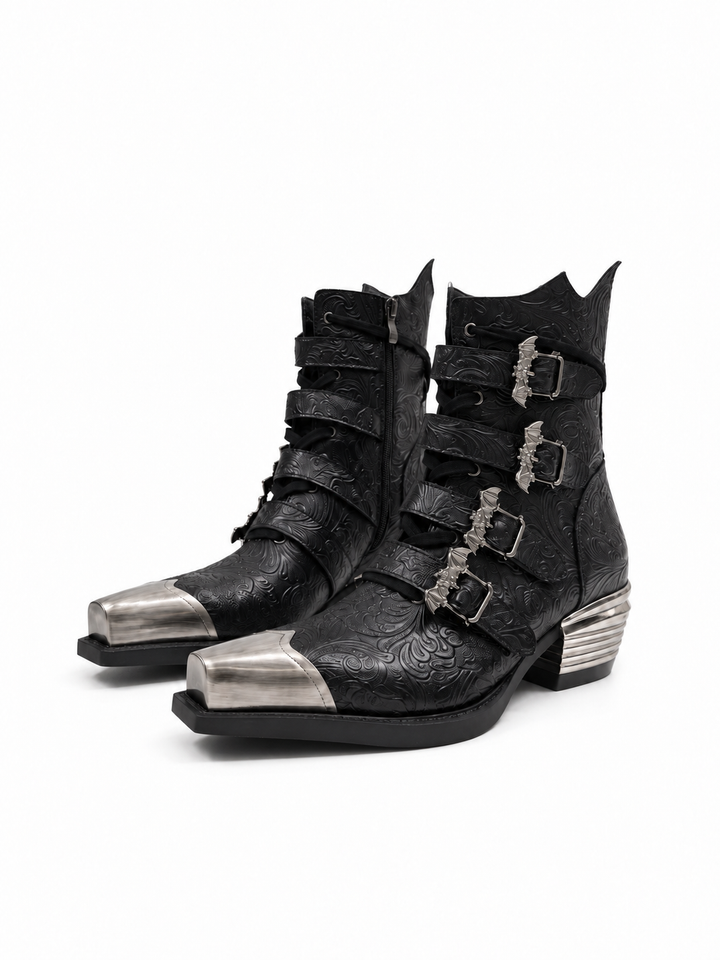 Gothic Buckle Boots na2955