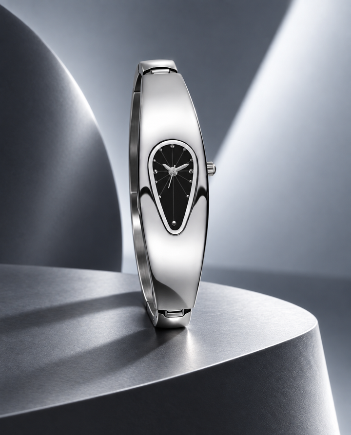 Metallic Bangle Watch na2896