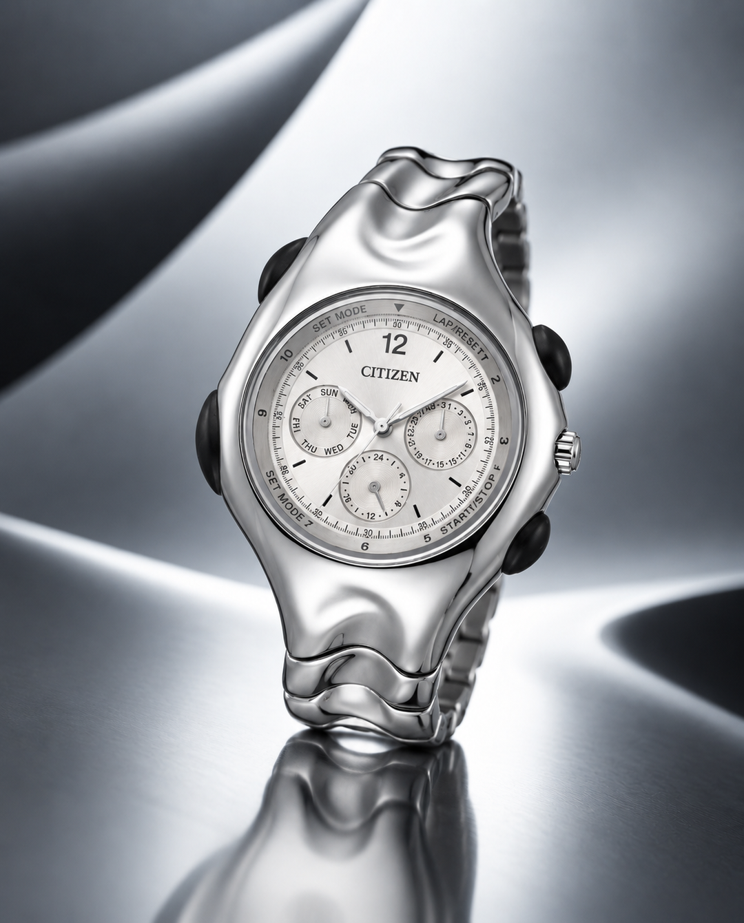 Metallic Wrist Watch na2898