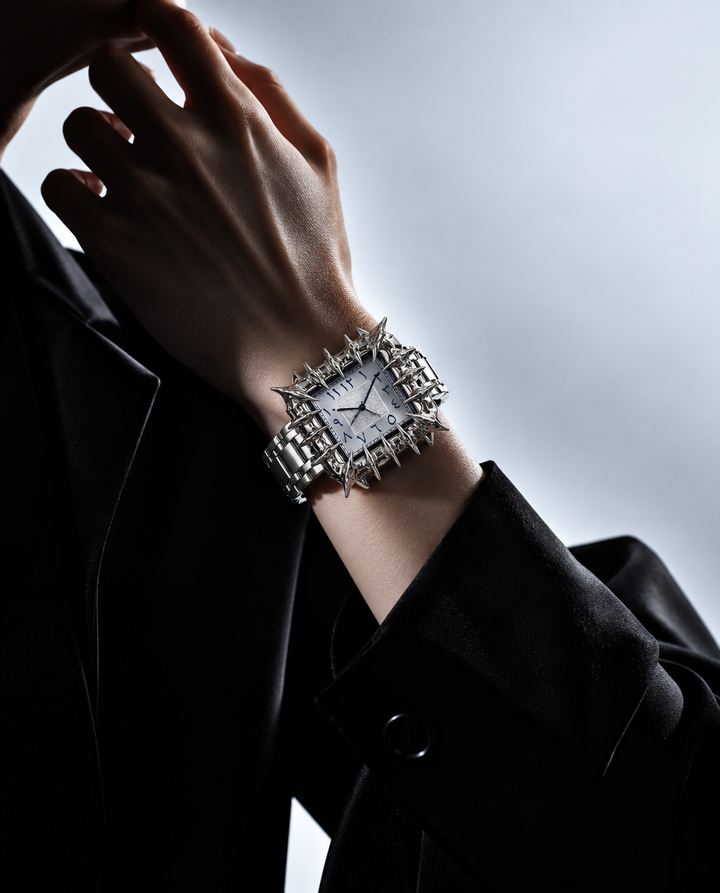 Spiked Metal Watch na3124