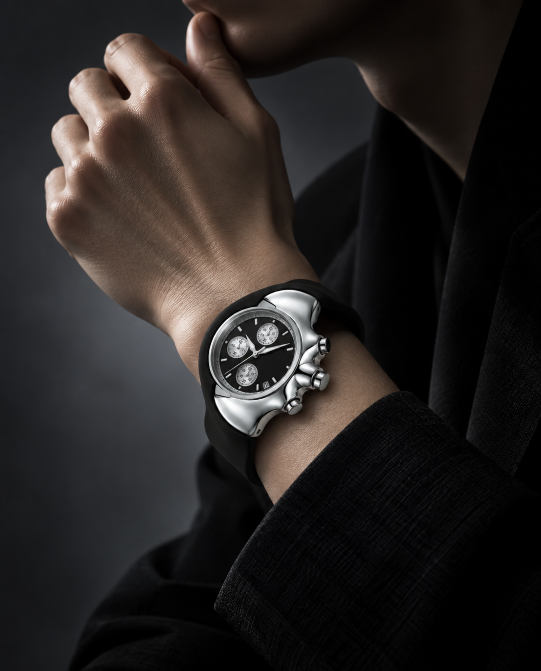 Asymmetric Chronograph Watch na3159
