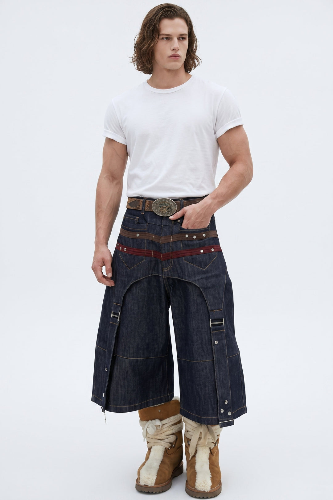 Wide-leg Denim  na2627