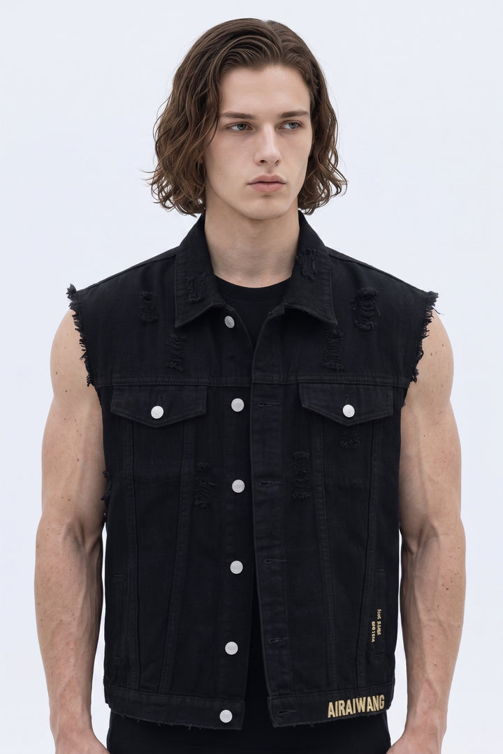 Denim Vest  na2618