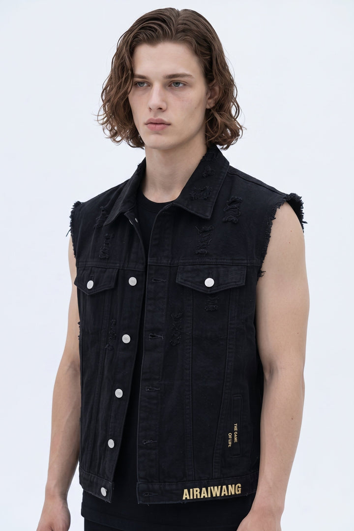 Denim Vest  na2618