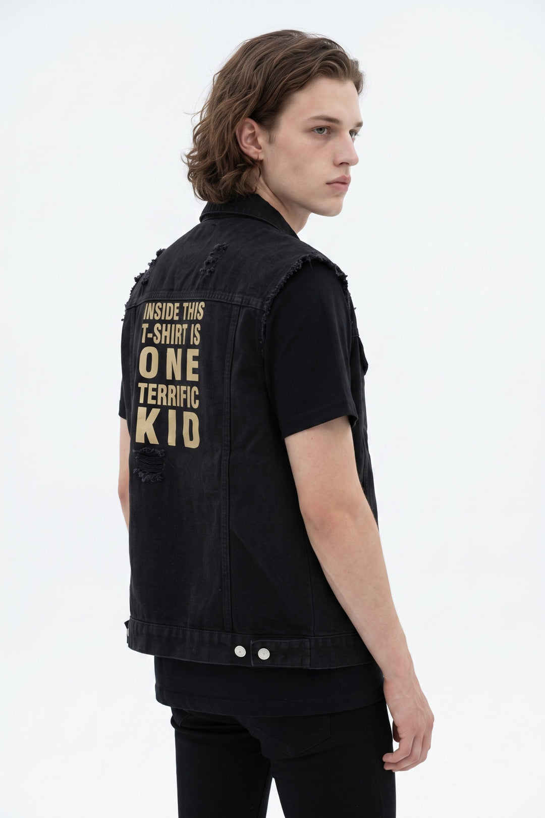 Denim Vest  na2618