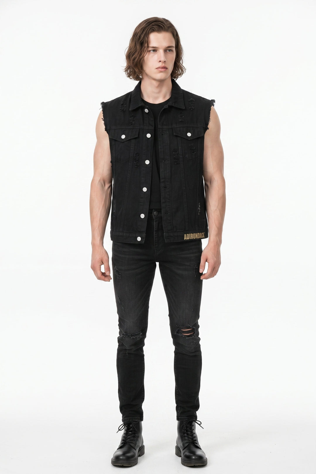 Denim Vest  na2618