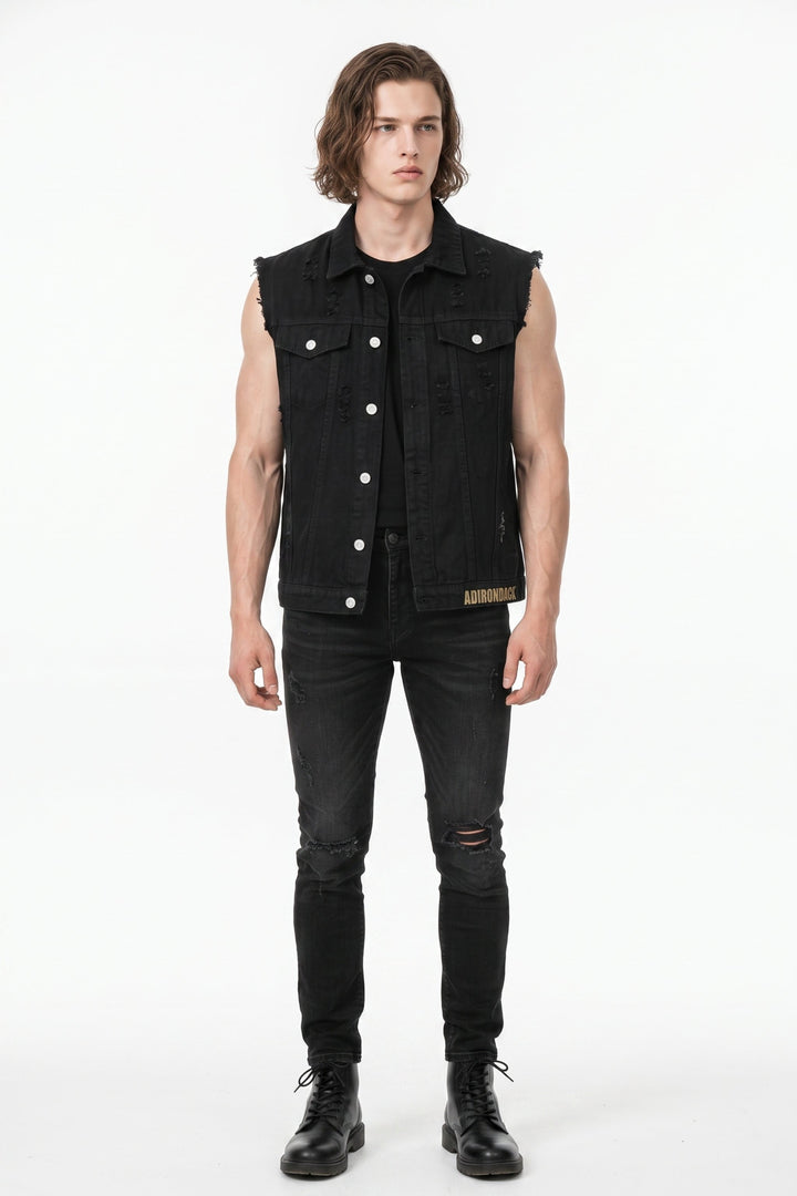 Denim Vest  na2618