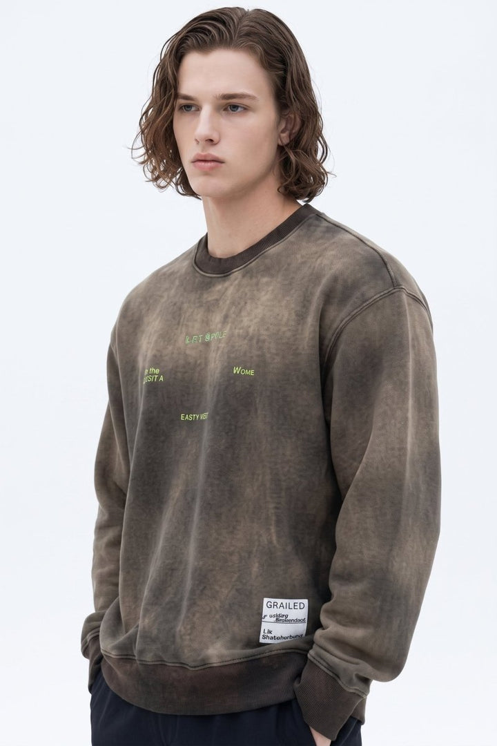 Washed Sweatshirt na2586