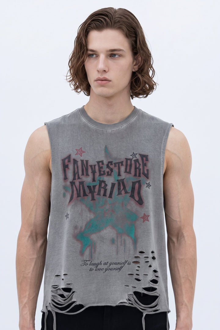 Sleeveless T-shirt  na2616