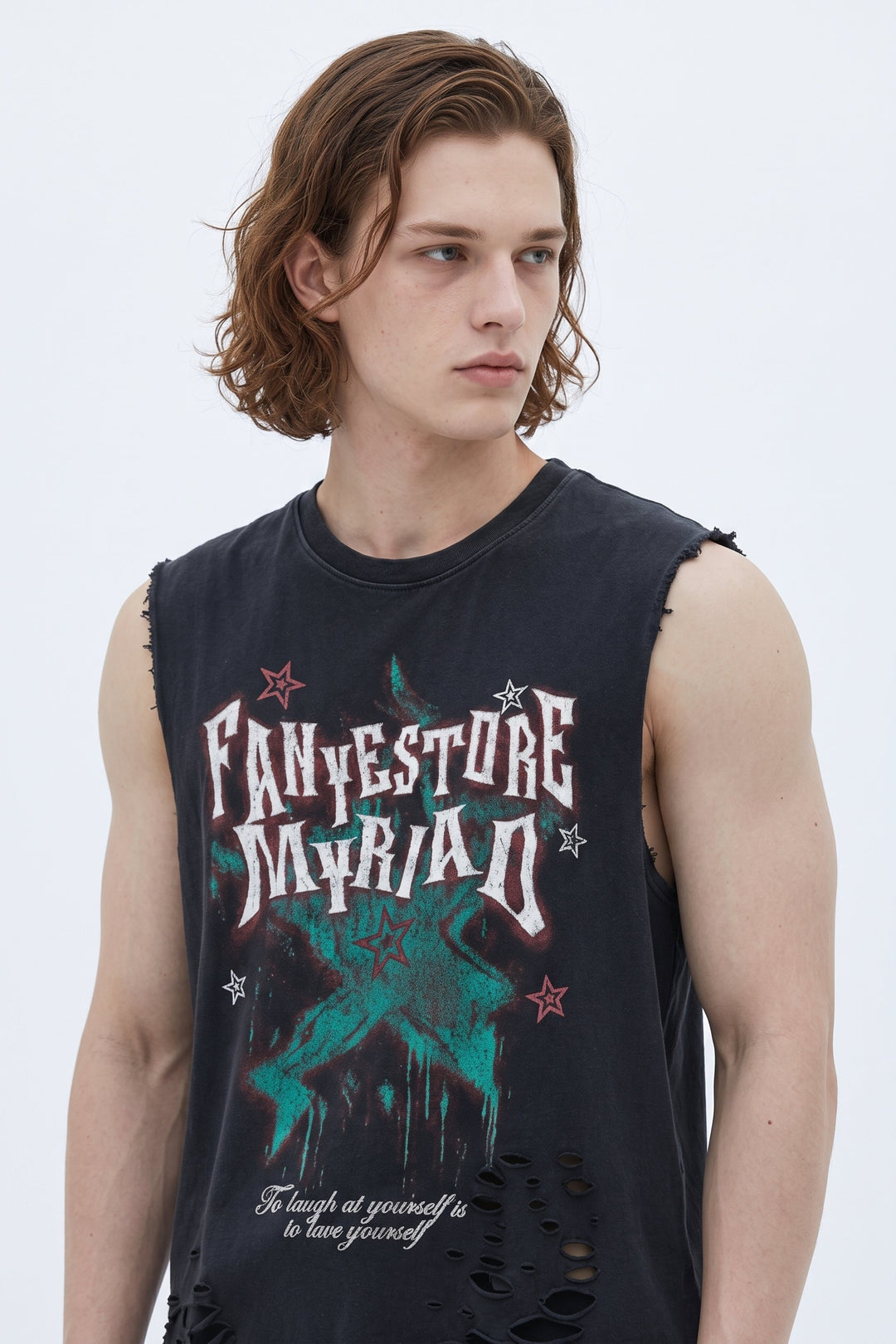 Sleeveless T-shirt  na2616