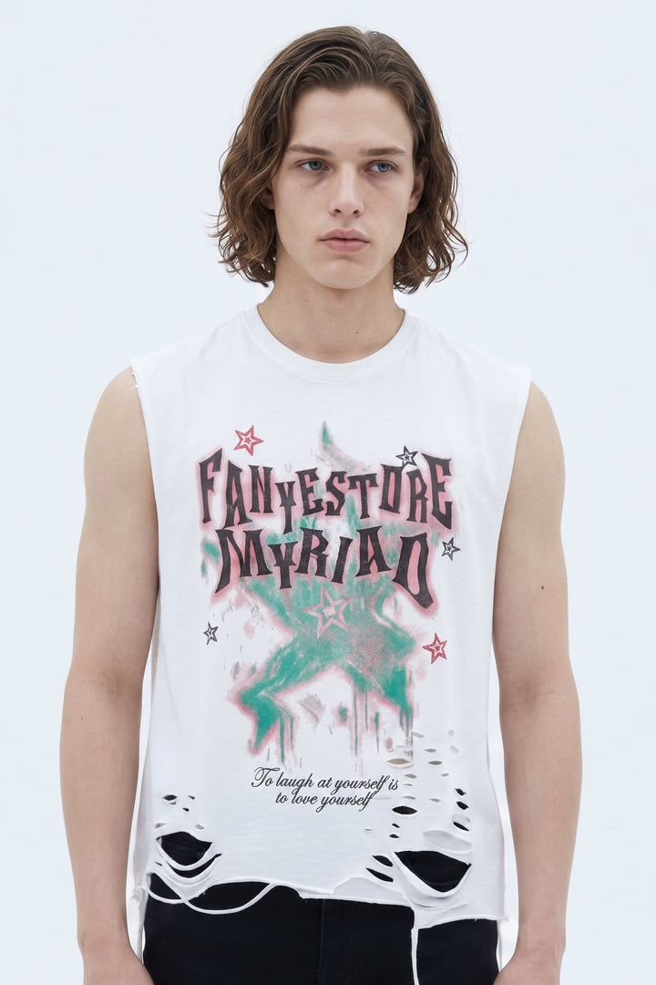 Sleeveless T-shirt  na2616