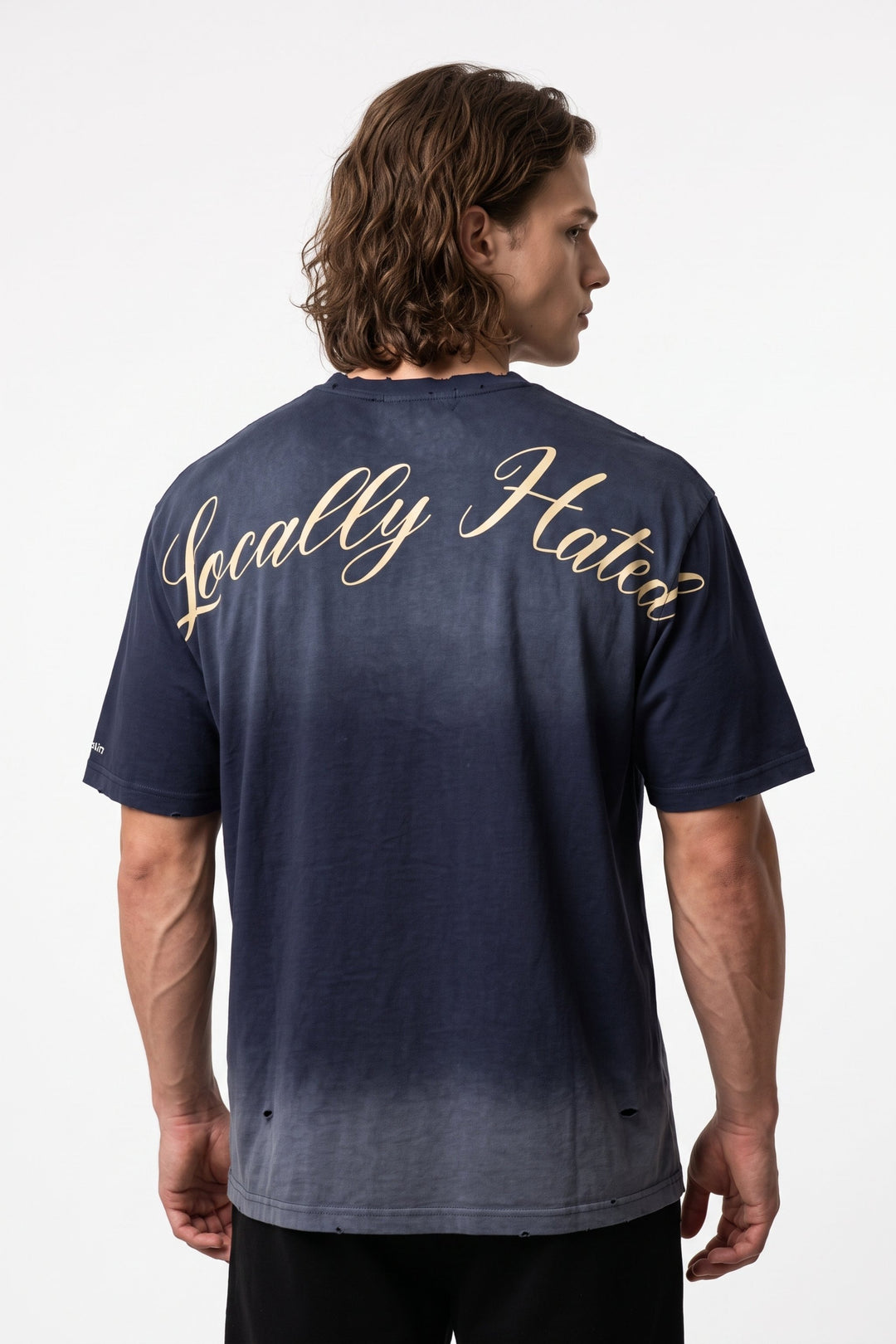 Distressed T-shirt  na2696