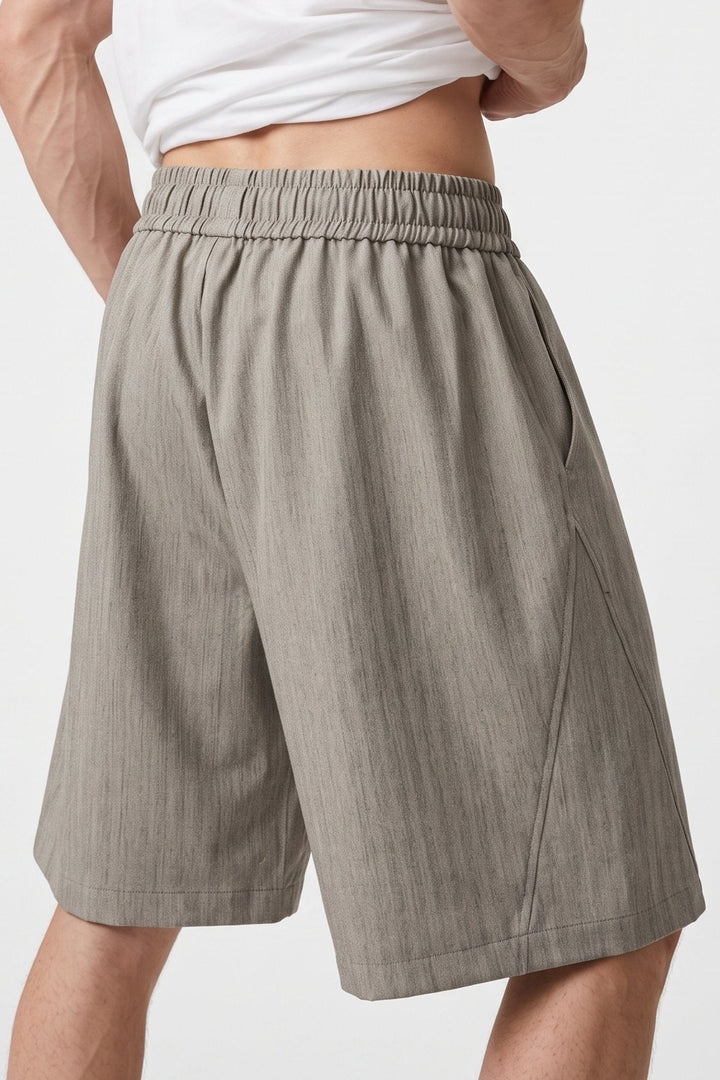 Drawstring Wide Shorts na2707