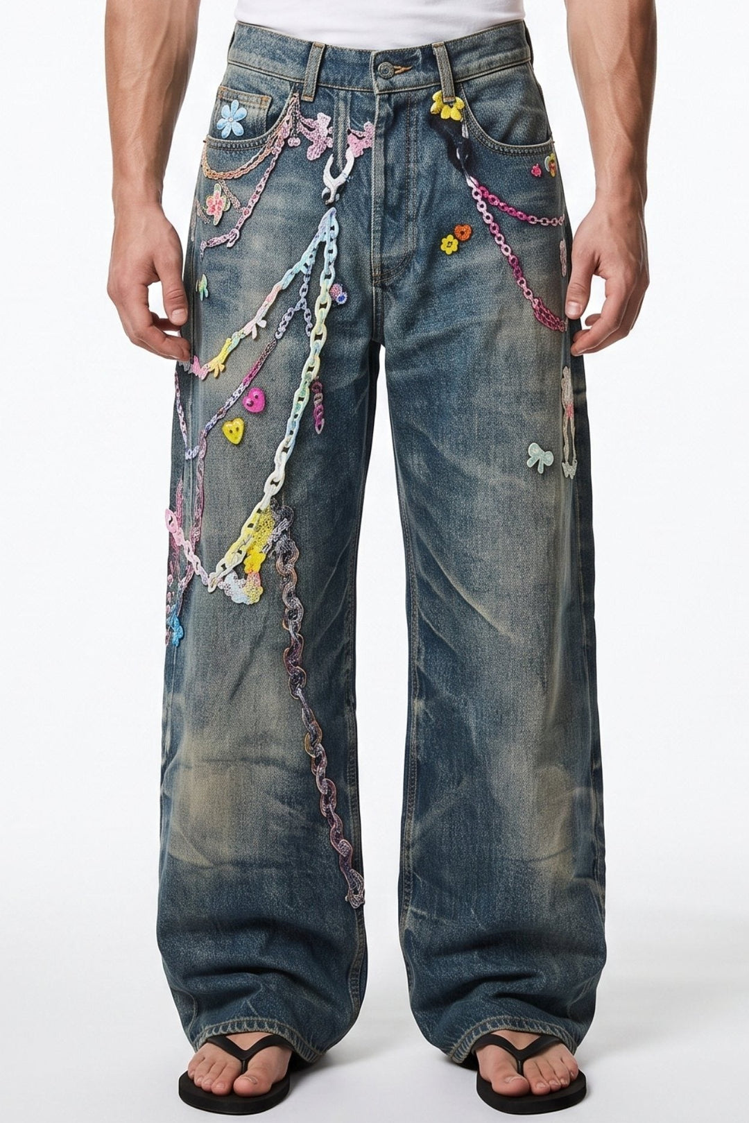 Embellished Denim  na2684