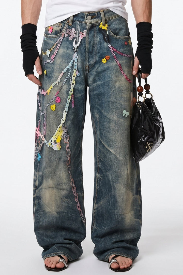 Embellished Denim  na2684