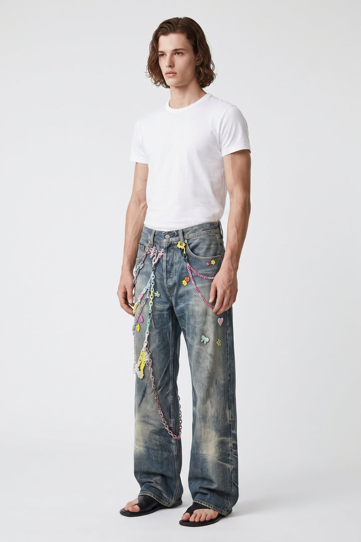 Embellished Denim  na2684