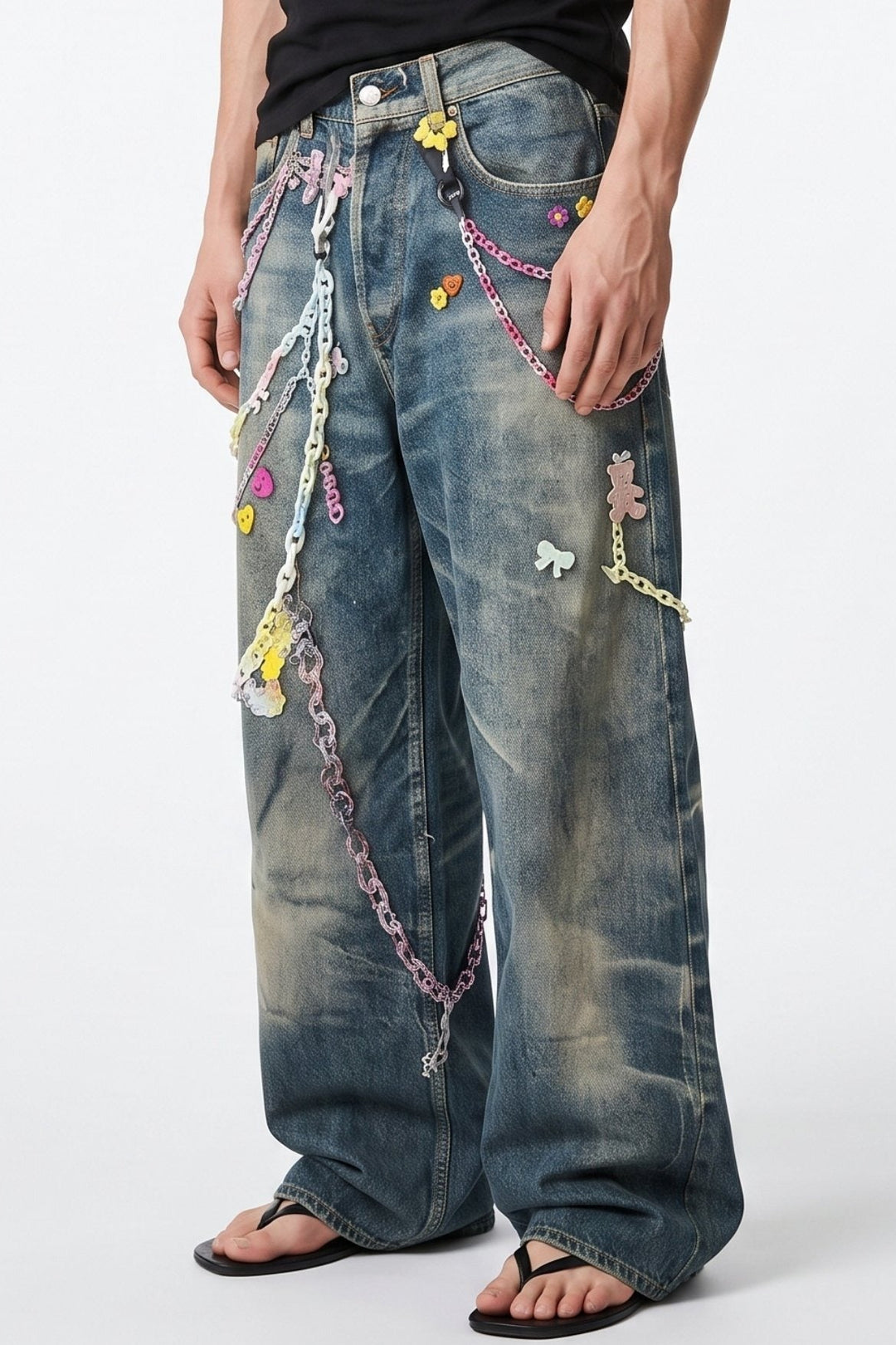 Embellished Denim  na2684