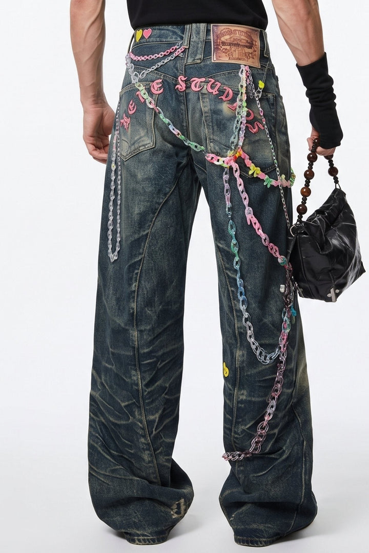 Embellished Denim  na2684