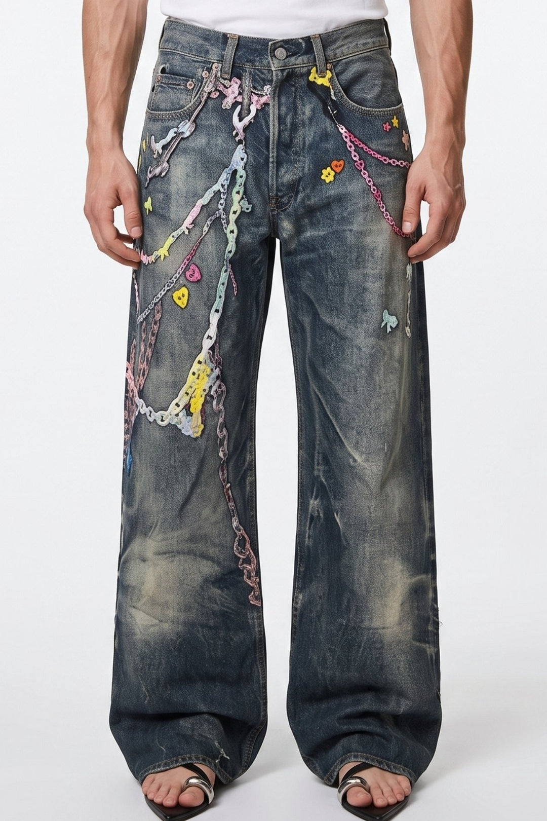 Embellished Denim  na2684