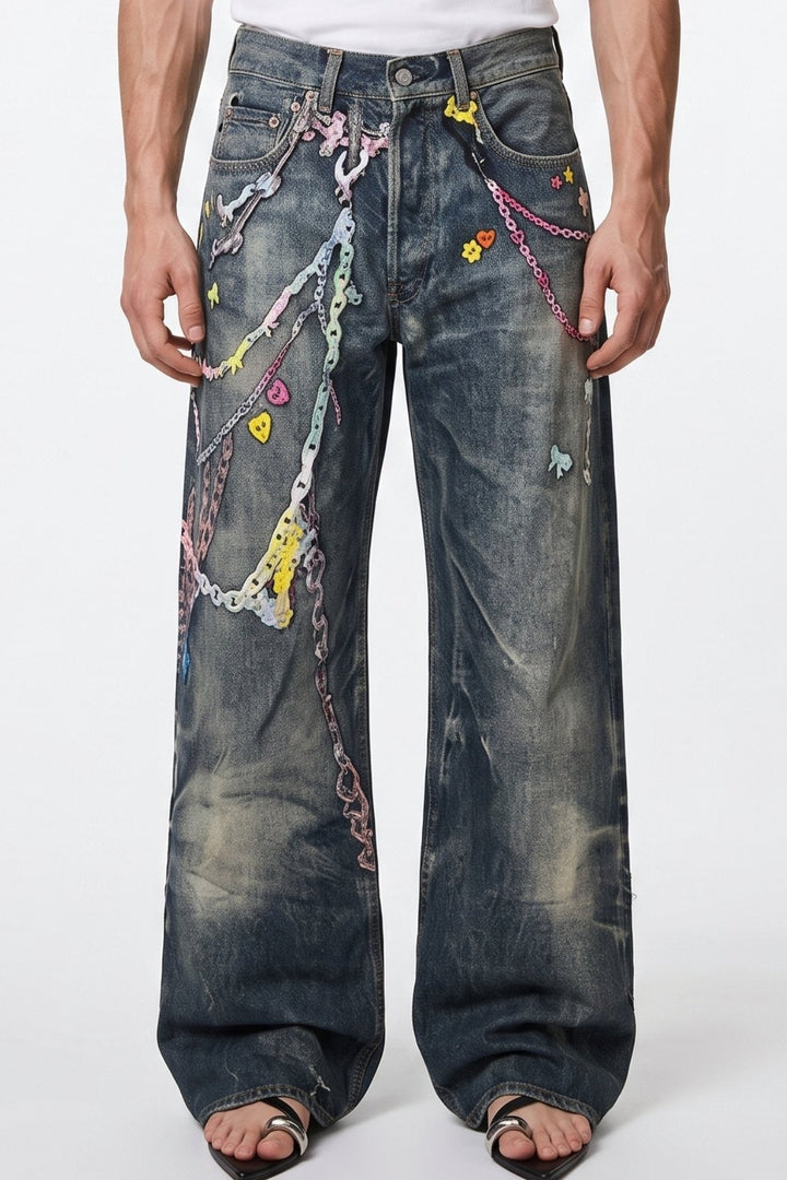 Embellished Denim  na2684
