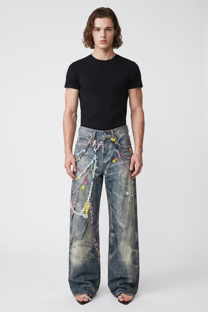 Embellished Denim  na2684