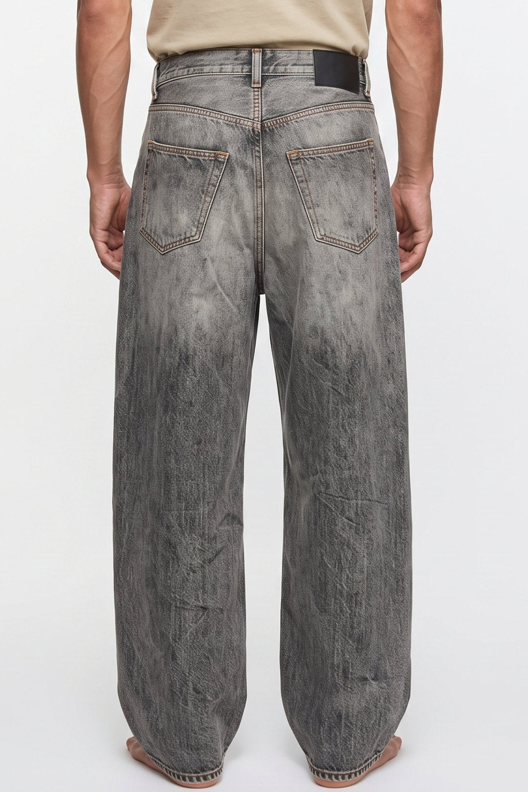 Faded Denim Jeans  na2685