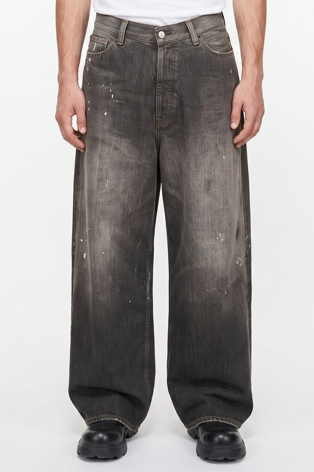 Faded Denim Jeans  na2685