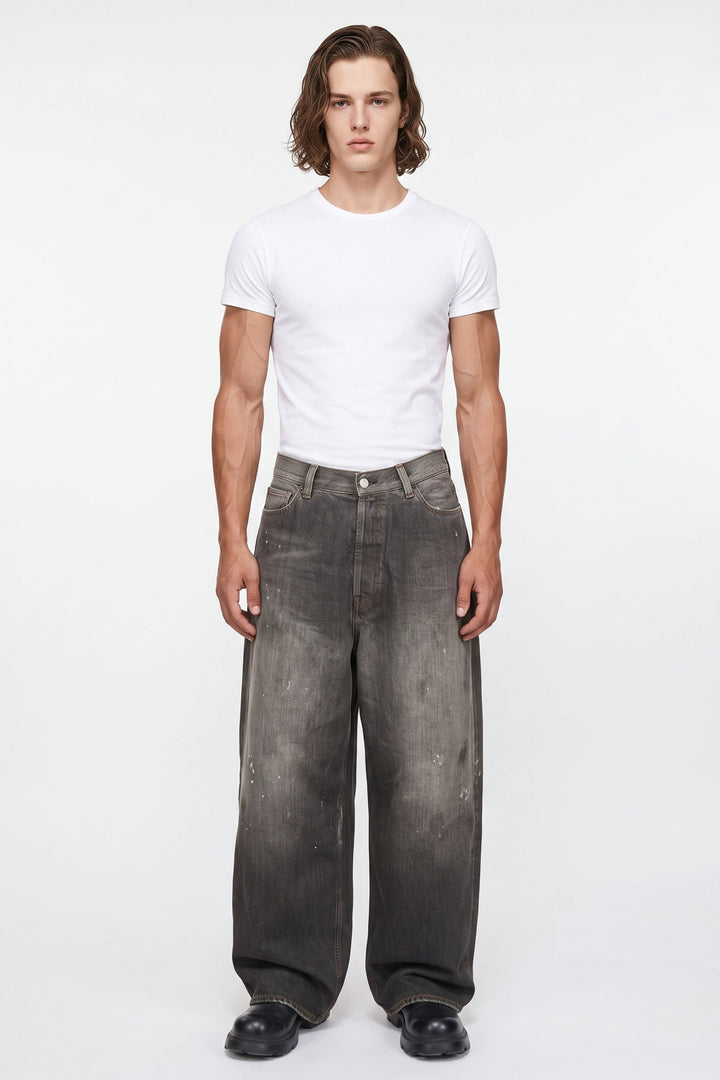 Faded Denim Jeans  na2685