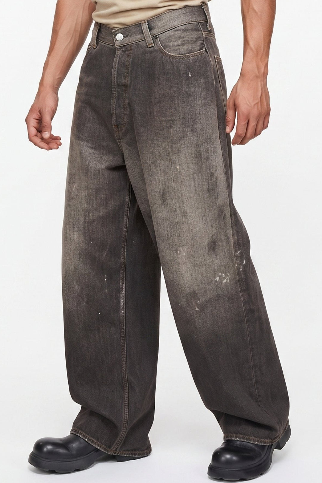 Faded Denim Jeans  na2685
