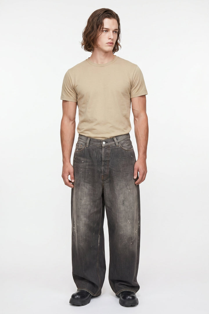 Faded Denim Jeans  na2685
