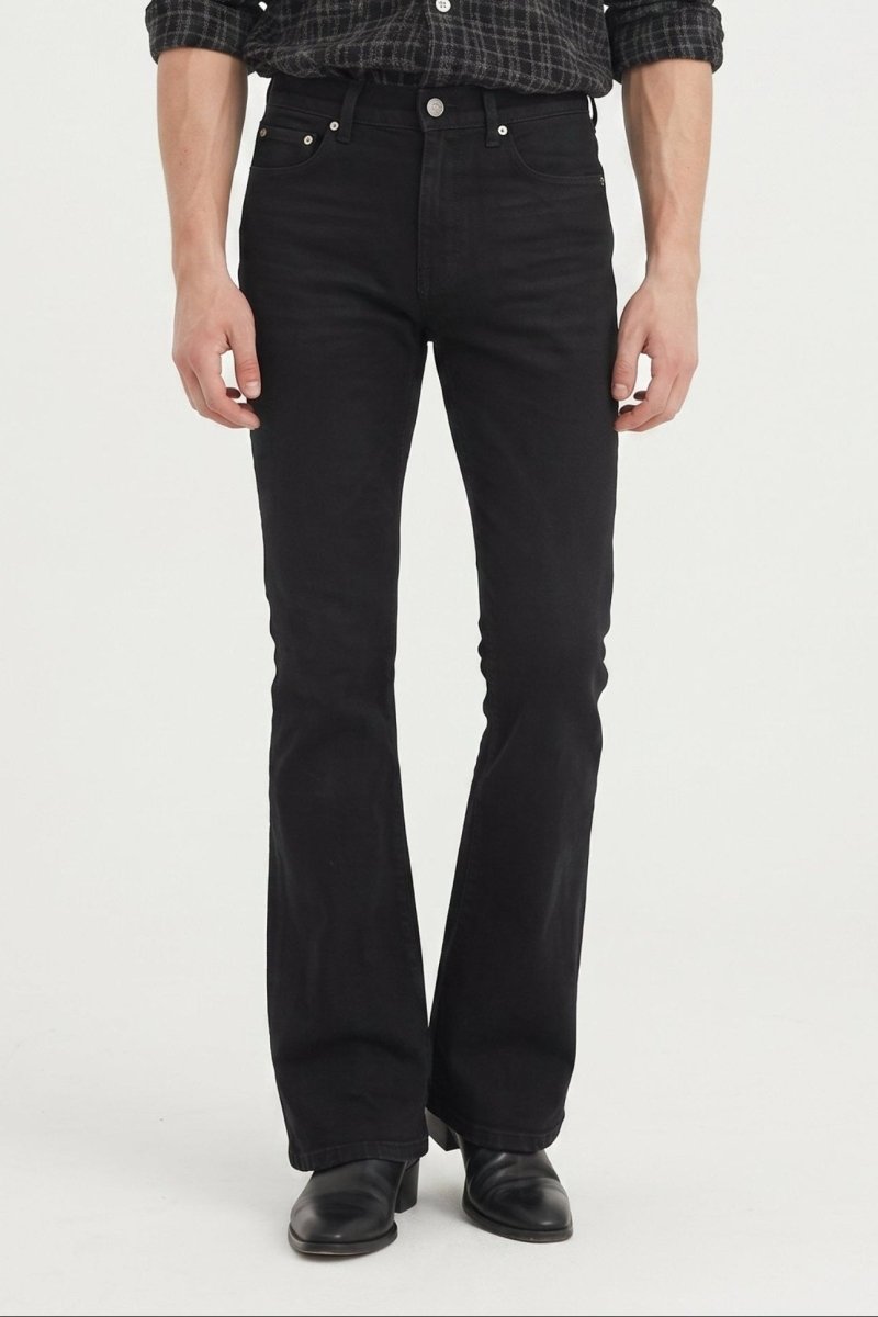 Black Flared Jeans na2516