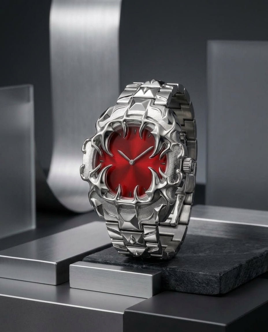 Reloj metálico gótico na3111