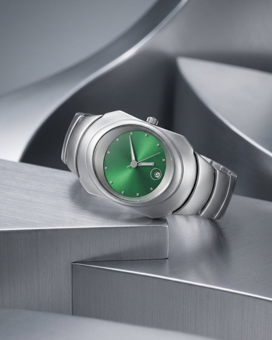 Green Dial Watch na2924