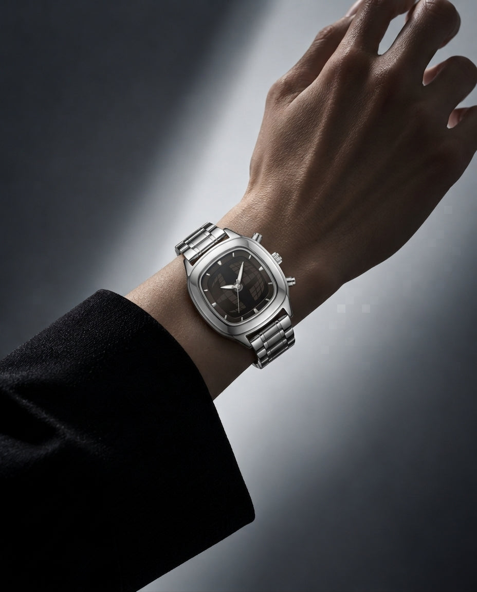Square Metal Watch na3161