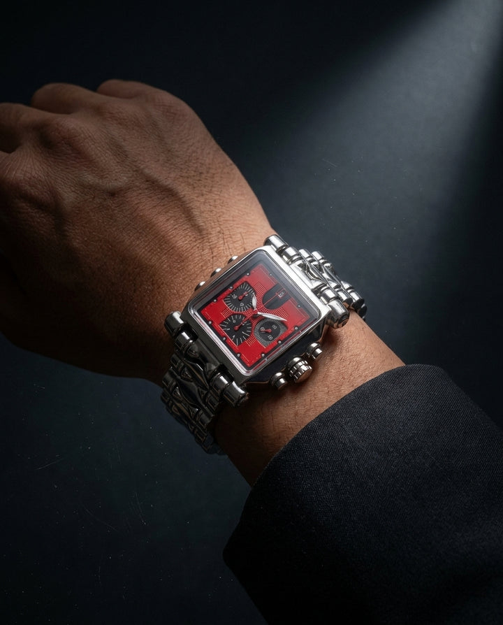 Square Metal Watch na3161