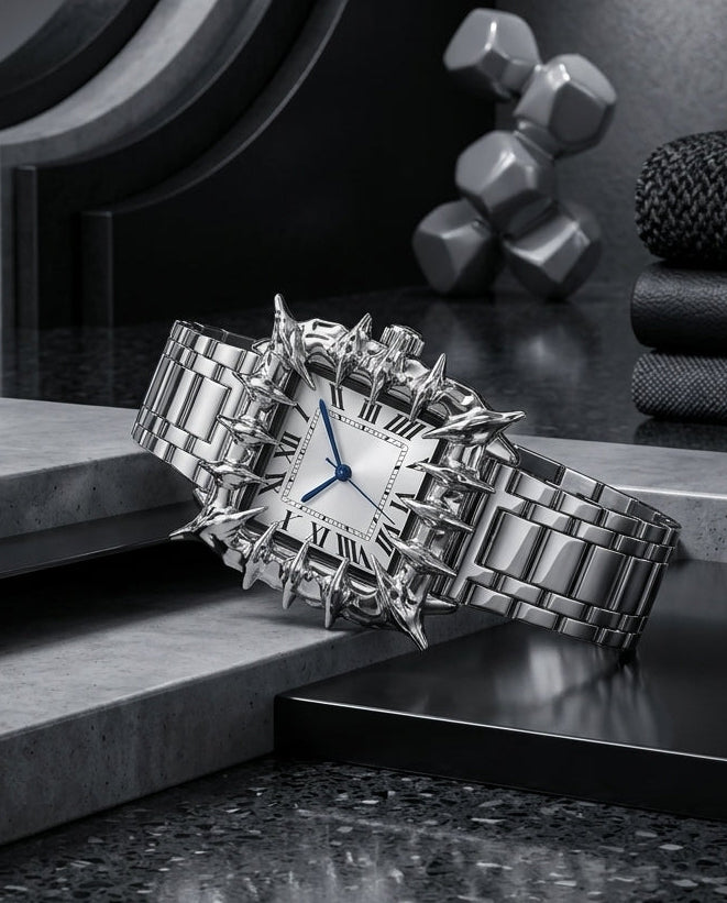Spiked Metal Watch na3123