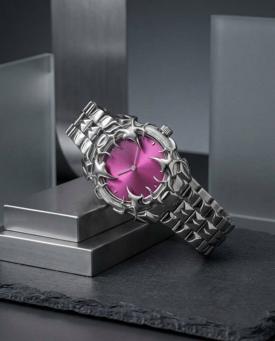 Reloj metálico gótico na3111