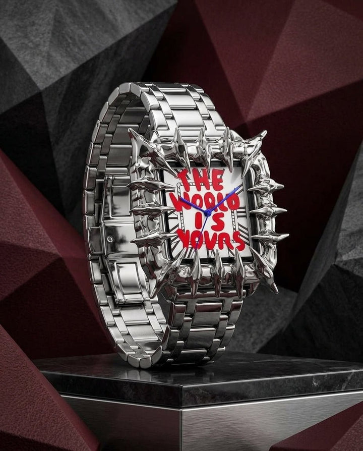 Spiked Metal Watch na3120