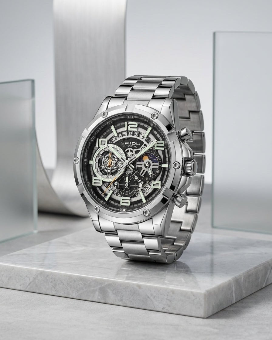 Steel Chronograph Watch na2913