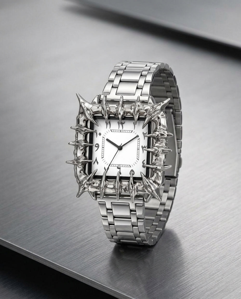 Spiked Metal Watch na3119