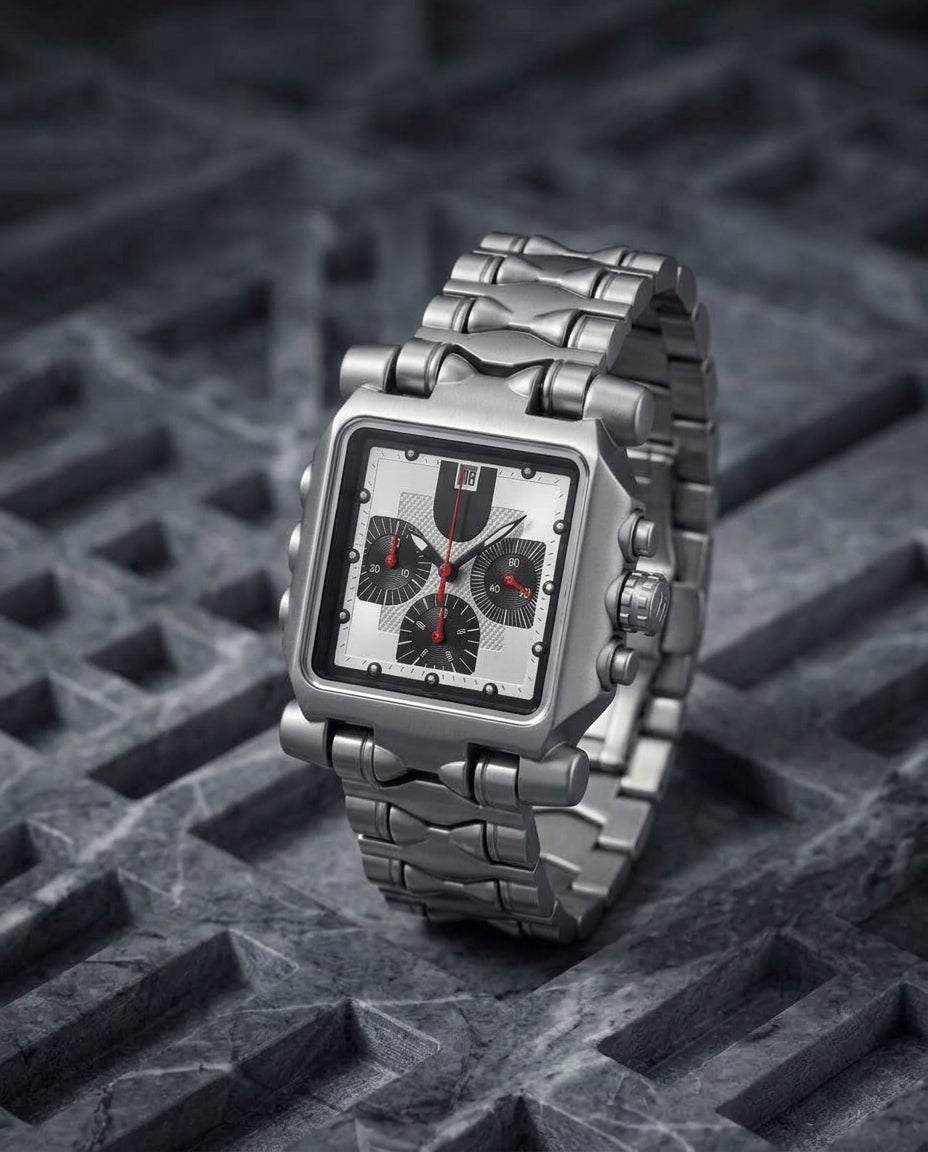 Square Metal Watch na3161