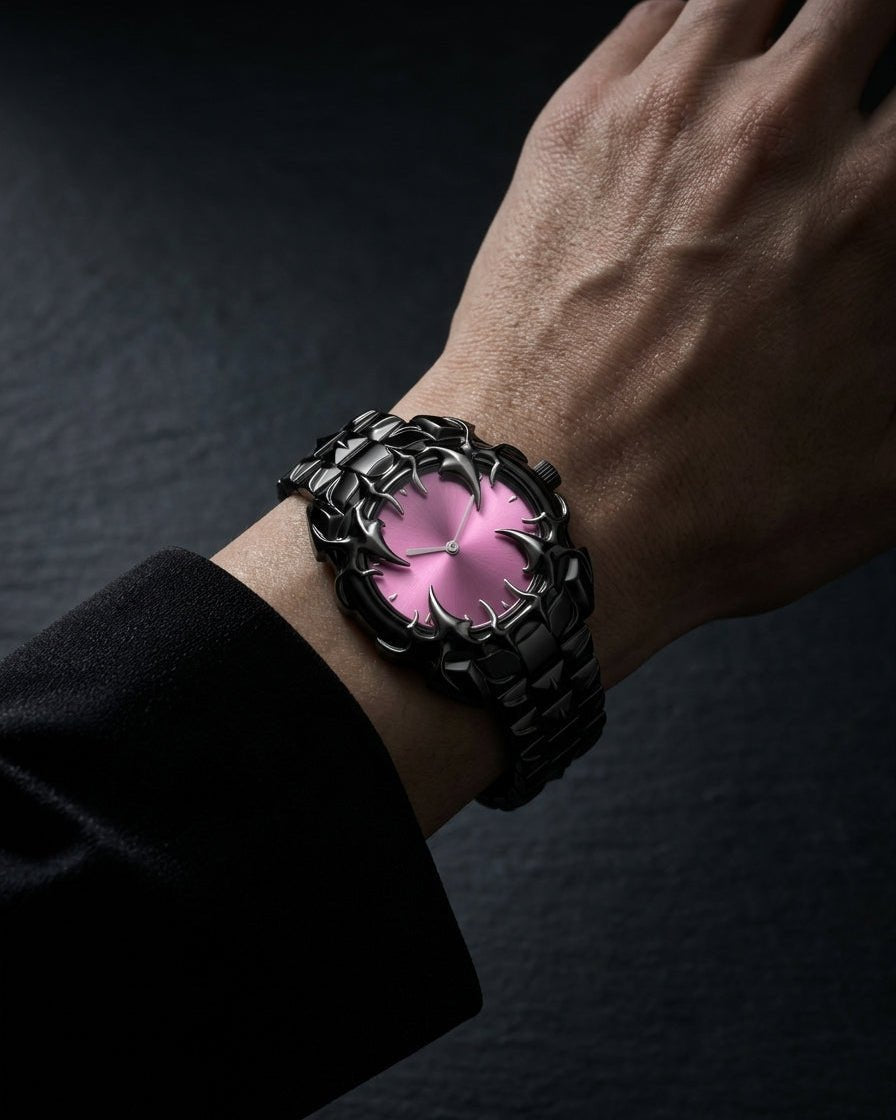 Reloj metálico gótico na3111