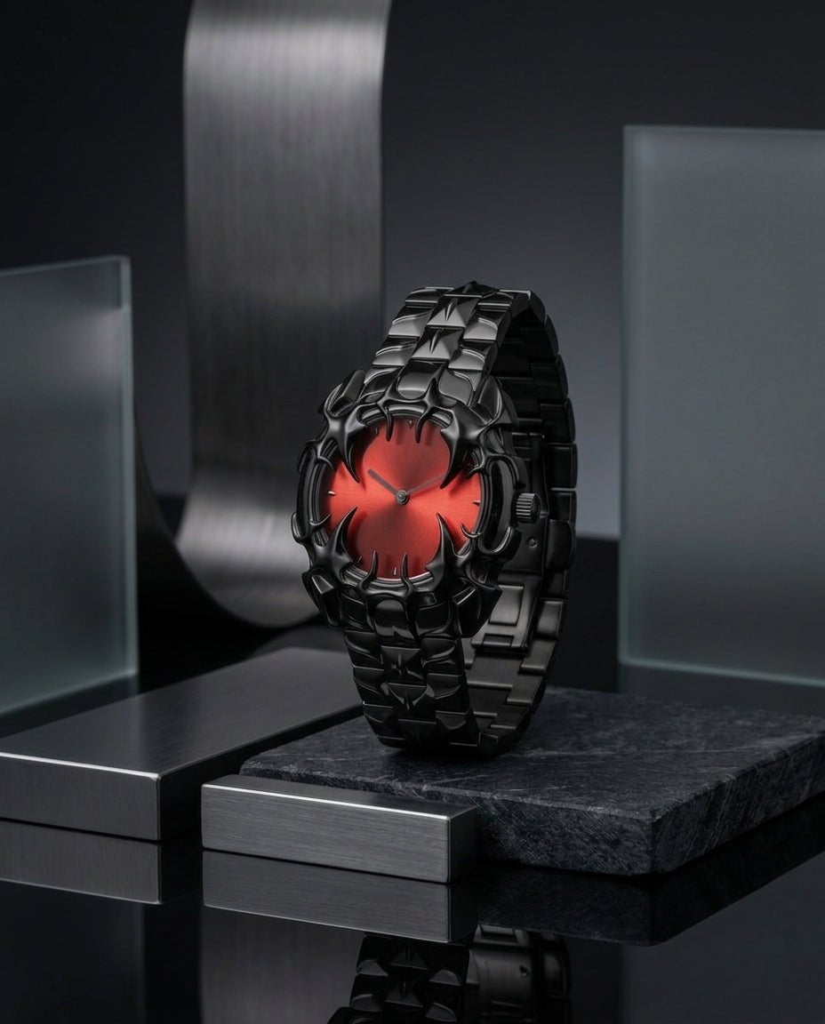 Reloj metálico gótico na3111