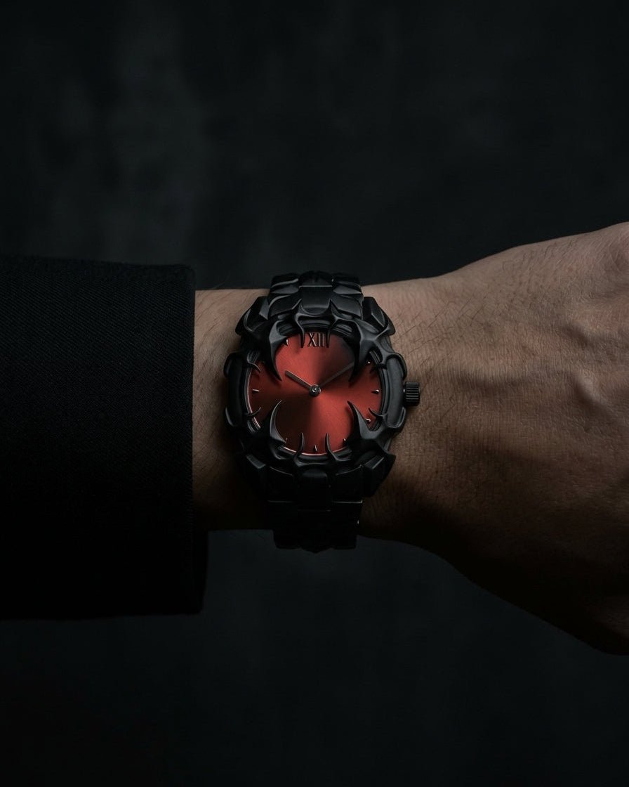 Reloj metálico gótico na3111