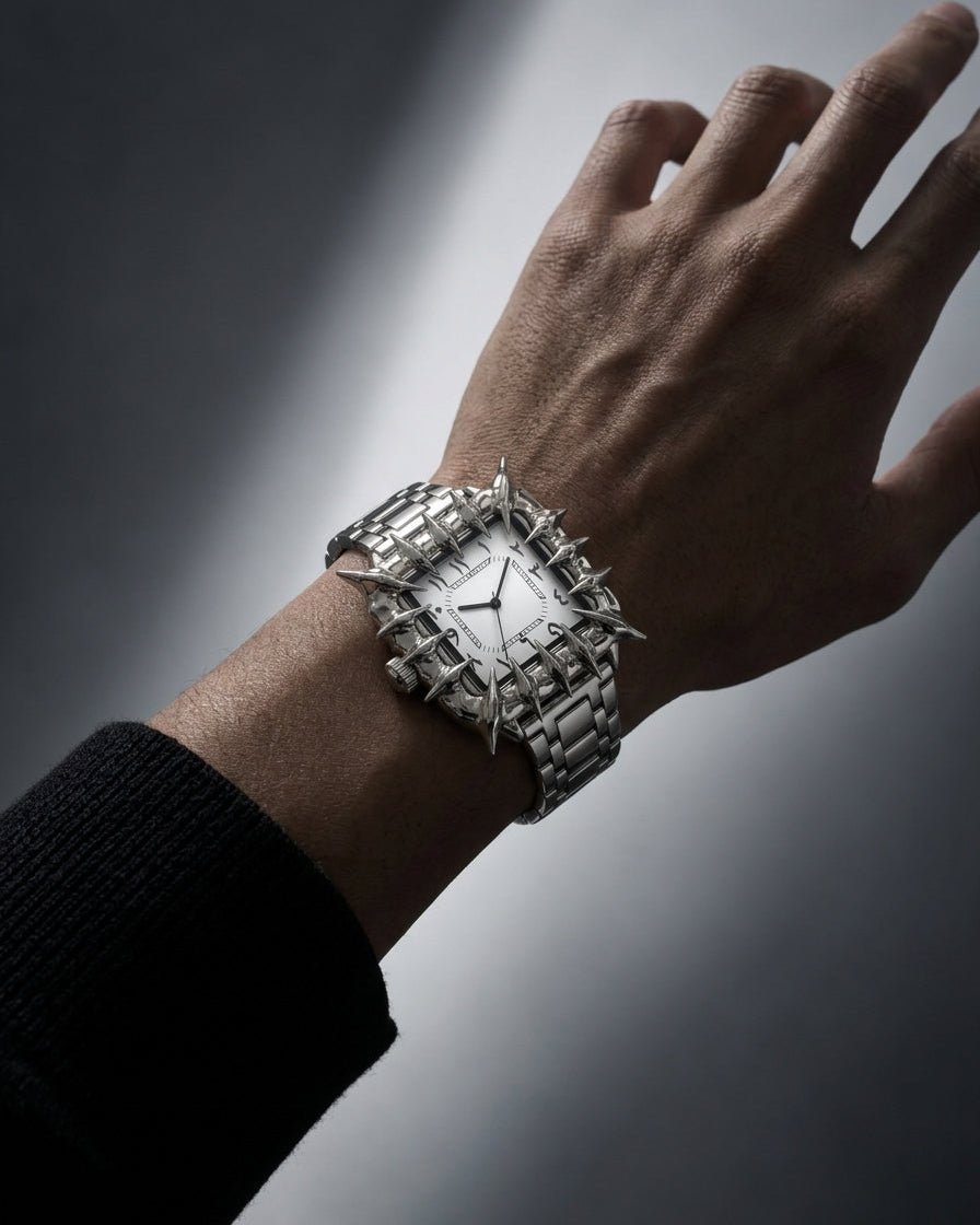 Spiked Metal Watch na3119