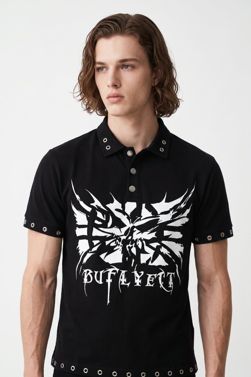 Graphic Polo Shirt  na2605