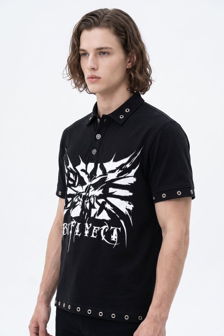 Graphic Polo Shirt  na2605