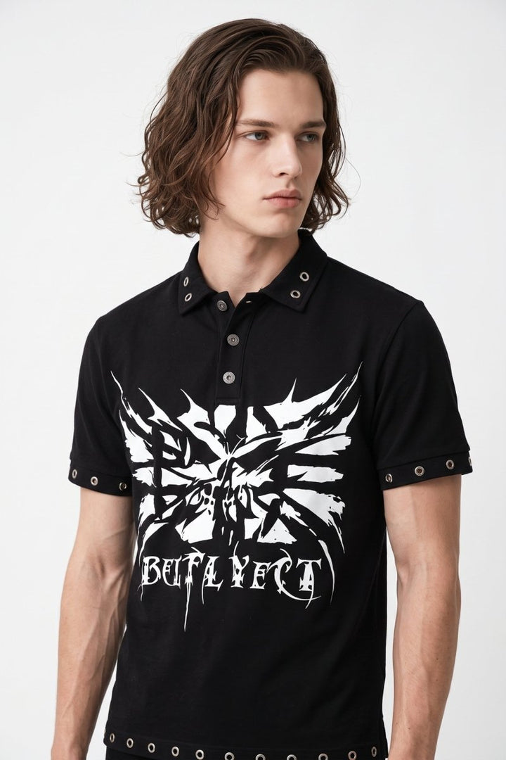 Graphic Polo Shirt  na2605