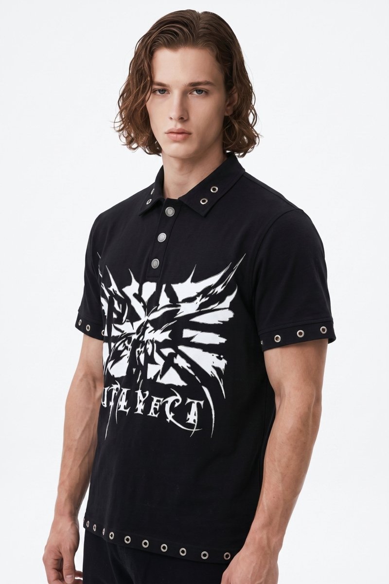Graphic Polo Shirt  na2605