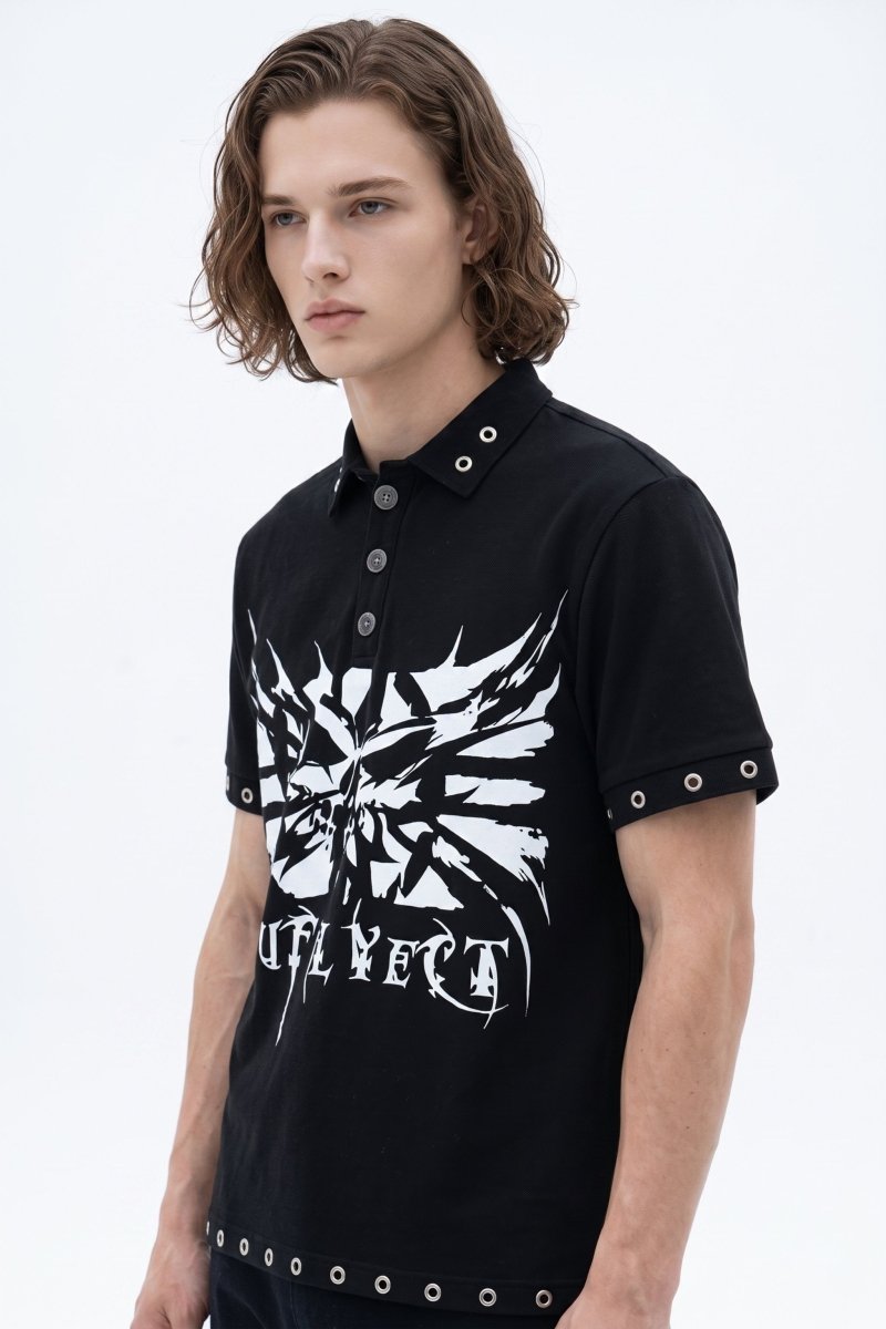 Graphic Polo Shirt  na2605